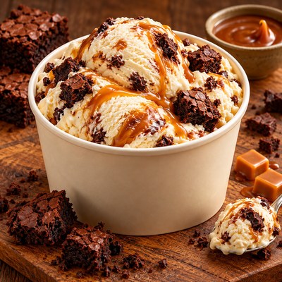 460 ML VANILLA CARAMEL BROWNIE