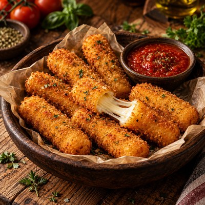 STICKS MOZZARELLA 8 PIECES